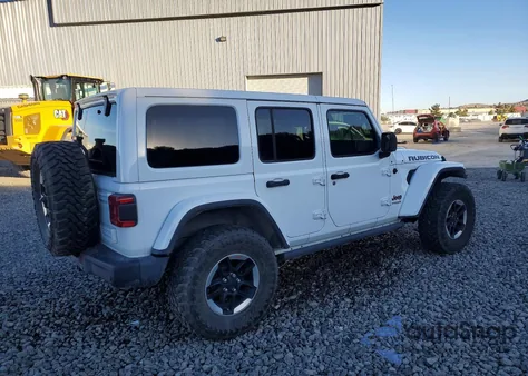 2020 Jeep Wrangler Unlimited Rubicon z USA, uszkodzony, nr VIN 1C4HJXFN3LW219256